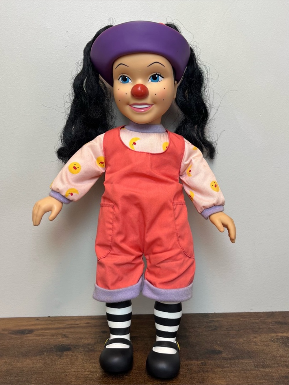Rare Vintage 90’s The Big Comfy Couch Loonette The Clown 15” Doll